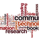 Word cloud describing libraries of the future